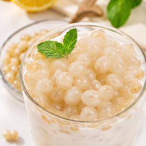 mix sữa chua với hạt nổ yến mạch đại long thành sữa chua kiều mạch