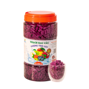 Thạch thuỷ tinh khoai môn