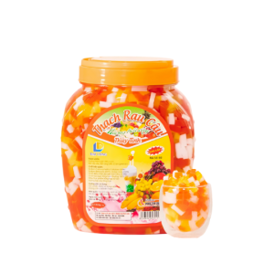 Thạch thuỷ tinh tổng hợp hũ dẹp