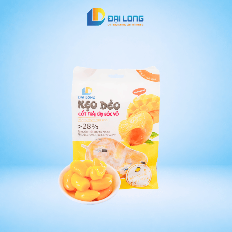 kẹo xoài bóc vỏ 500g đại long kẹo xoài bóc vỏ 500g đại long