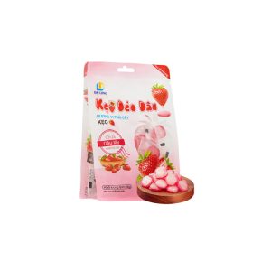 Kẹo dẻo dâu bi bóc vỏ Đại Long 300g