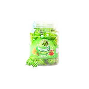 Kẹo dẻo bóng nổ hình quả dưa hấu Đại Long (Watermelon Gummy) lọ 60 viên