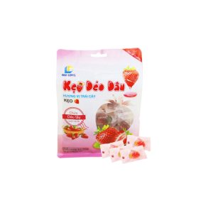 Kẹo dẻo hình quả dâu 4D Đại Long gói 300g