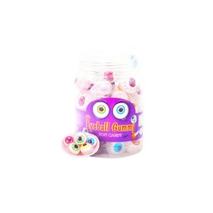 Kẹo dẻo bóng nổ hình con mắt lọ 60 viên