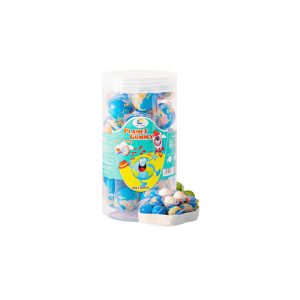 Kẹo dẻo bóng nổ hình trái đất, hành tinh Đại Long(Planet Gummy) lọ 30 viên