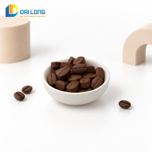 cận cảnh kẹo cà phê không đường 200g đại long