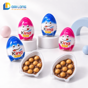 cận cảnh socola trứng king vỉ 6 cái đại long