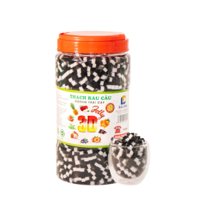 Thạch jelly cắt nhỏ vị cà phê