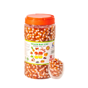 Thạch jelly cắt nhỏ vị socola