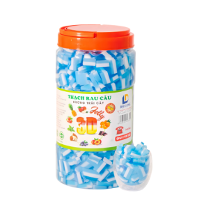 Thạch jelly 3d cắt to vị việt quất