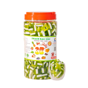 Thạch jelly 3d cắt to vị matcha