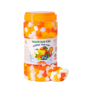 Thạch trái cây tim sao tổng hợp