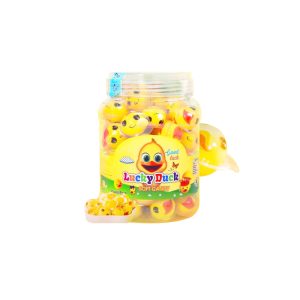 Kẹo dẻo bóng nổ hình vịt vàng hộp 60 viên