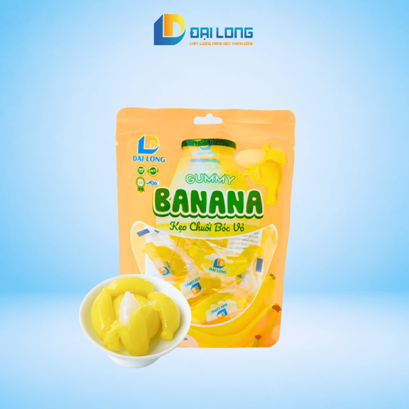 kẹo chuối bóc vỏ 100g đại long kẹo chuối bóc vỏ 100g đại long