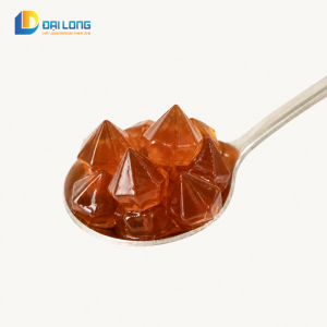 Cận cảnh trân châu 3q kim cương caramel đại long
