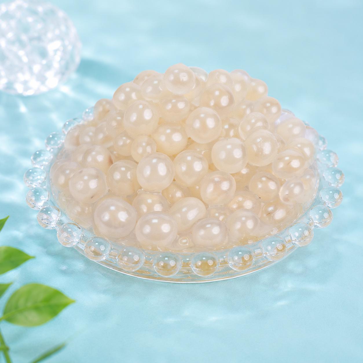 bát đựng hạt nổ củ năng trắng đại long