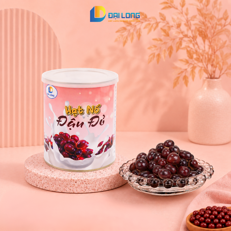 hạt nổ củ năng trắng đại long lon 900g