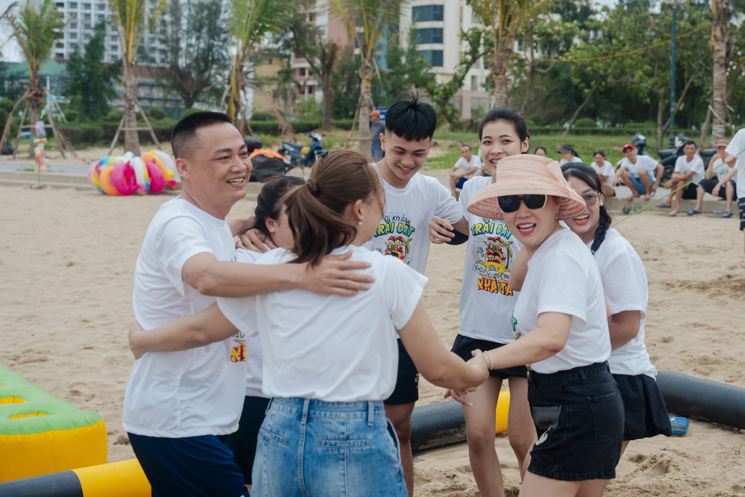 tinh thần đồng đội của cán bộ công nhân viên tại team building đại long 2026