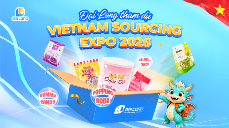 Bánh Kẹo Đại Long Tham Gia Vietnam Sourcing Expo 2026