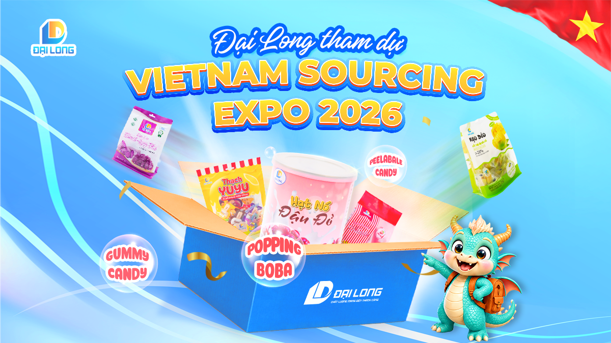 Bánh Kẹo Đại Long Tham Gia Vietnam Sourcing Expo 2026